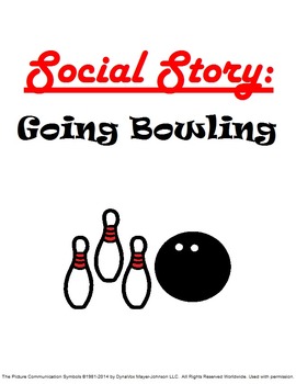 Preview of Social Story: Going Bowling