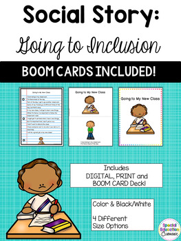 Preview of Going to Inclusion Social Story for Special Education
