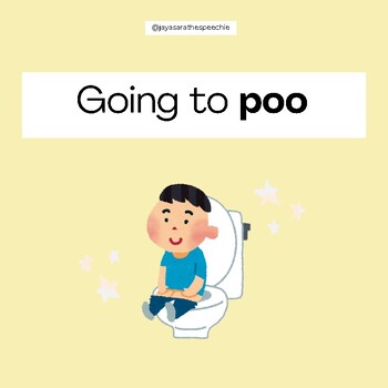 Preview of Social Story - Going to Poo