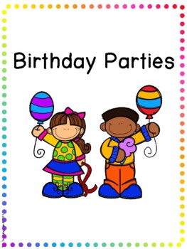 Social Story - Going to a Birthday Party by Special Education Clubhouse