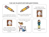 Social Story: Good choices with pencil