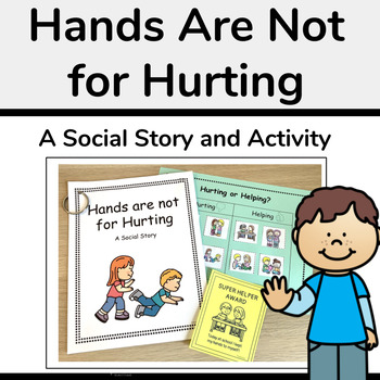 social story hands are not for hitting or hurting by the