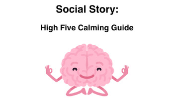 Preview of Social Story: High Five Calming Guide