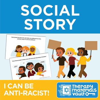 Preview of Social Story: I Can Be Anti-Racist!