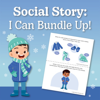 Preview of Social Story: I Can Bundle Up!