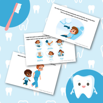 Social Story: I Can Go to the Dentist! by Therapy Materials Vault