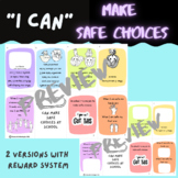 Social Story "I Can Make Safe Choices" Mini Book and Rewar