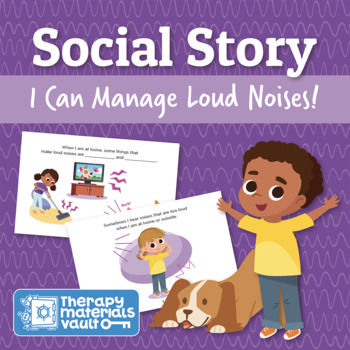 Preview of Social Story: I Can Manage Loud Noises!