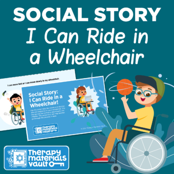 Preview of Social Story: I Can Ride in a Wheelchair!