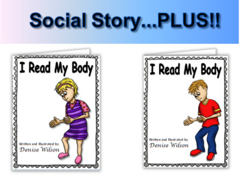 Preview of Social Story →   I Read My Body