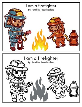 Preview of Social Story - I am a Firefighter