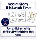 Social Story - It Is Lunch Time