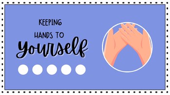 Preview of Social Story: Keeping Hands To Yourself