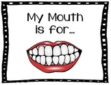 Social Story Mouth, Biting, Chewing ASD Autism