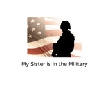 Social Story My Sister is in the Military