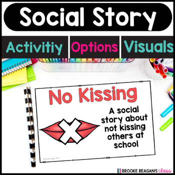 Preview of Social Story: No Kissing