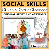 Social Story OBSERVATION - Social Emotional learning - Pre