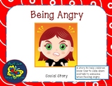 Being Angry Social Story Packet