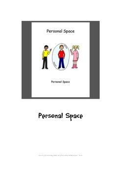 Preview of Social Story: Personal Space