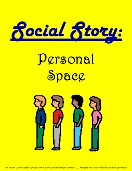 Preview of Social Story: Personal Space
