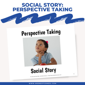 Preview of Social Story: Perspective Taking