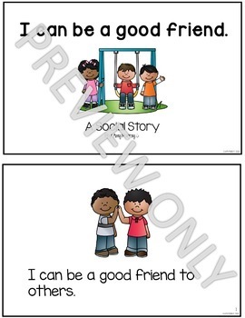 Social Story Playing with Friends by Amy Murray - Teaching Exceptional ...