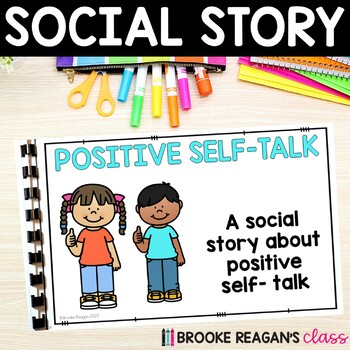 Preview of Social Story: Positive Self-Talk