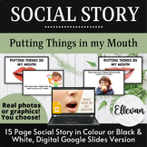 Social Story: Putting Things In My Mouth | Real Images Pho