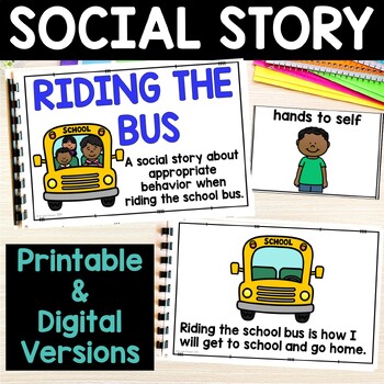 Riding the School Bus Social Story by Teaching Future Leaders