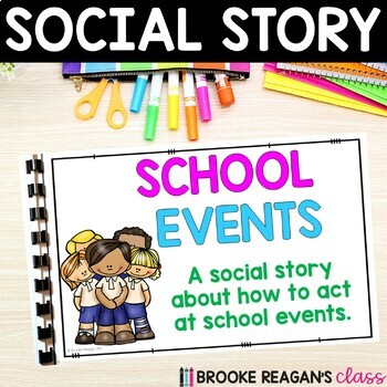 Preview of Social Story: School Events - Assemblies