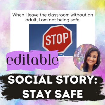 Preview of Social Story: Staying Safe