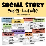 Social Story Activity Pack Growing Bundle