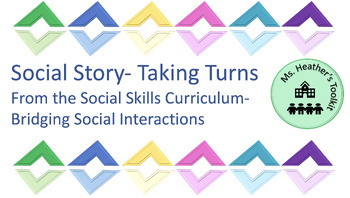 Preview of Social Story- Taking Turns