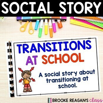 Preview of Social Story: Transitions at School