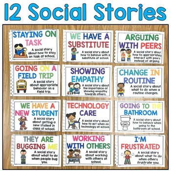 Social Story Volume 2: 12 Social Stories Teaching Appropriate Behavior