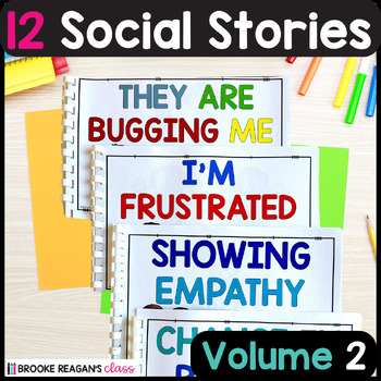 Preview of Social Story Volume 2: 12 Social Stories Teaching Appropriate Behavior