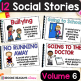Social Story Volume 6: 12 Social Stories Teaching Social Skills