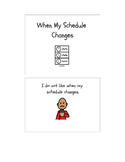 Social Story-When My Schedule Changes