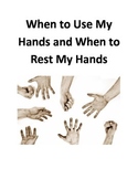 Social Story- When to Use My Hands and When to Rest My Hands