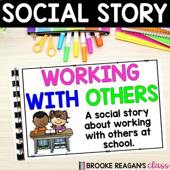 Preview of Social Story: Working with Others