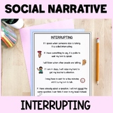 Social Story for Interrupting and Blurting Behaviors