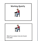 Social Story for Students with Autism:  Working Quietly