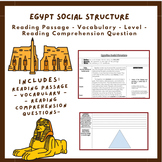 Social Structure of Ancient Egypt Annotation