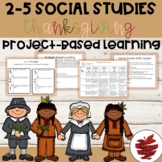 Social Studies 2-5: A Thanksgiving Project Based Learning 