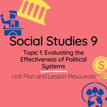 Preview of Social Studies 9 (Alberta Curriculum) Topic 1: Evaluating Political Systems