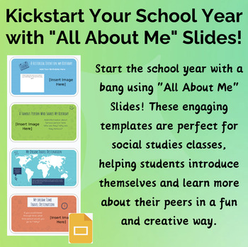 Preview of Social Studies About Me - Start the Year Activity, No Prep Needed!