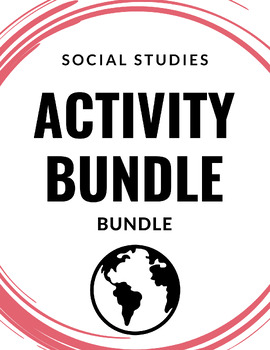 Preview of Social Studies Activity Bunde