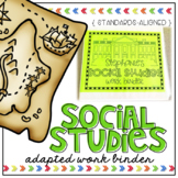 Social Studies Adapted Work Binder® - Grades K to 3