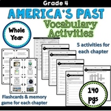 Social Studies Alive: America's Past Vocabulary Activities