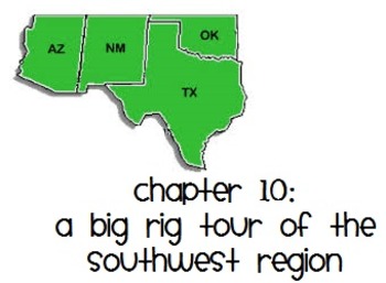 Preview of Social Studies Alive- Chapter 10- Southwest Region Resources